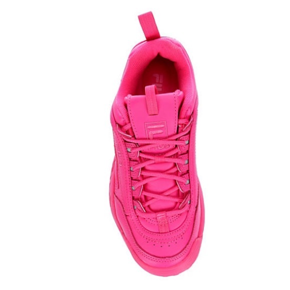 BRAND NEW FILA DISRUPTOR II PREMIUM BRIGHT PINK - Picture 5 of 10